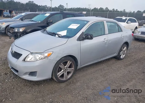 2010 Toyota Corolla Le z USA, uszkodzony, nr VIN 2T1BU4EE5AC295368